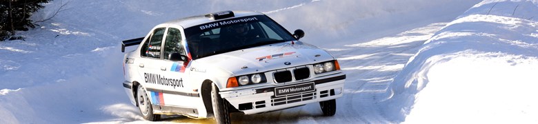 Rallytraining in Finland